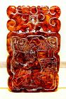Chinese Natural Amber Pendant of Year of the Monkey