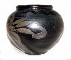 Rare Chinese Black Glazed Vase - Jin Dynasty - 1115 1234 AD