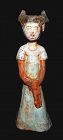 Chinese Tang Court Lady W/ Original Pigment - 8th Century.