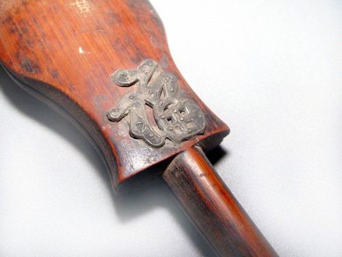 Chinese Bamboo Opium Scale - Qing 19th Century