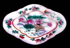 Chinese Nyonya Plate with Floral Design - 19th Century