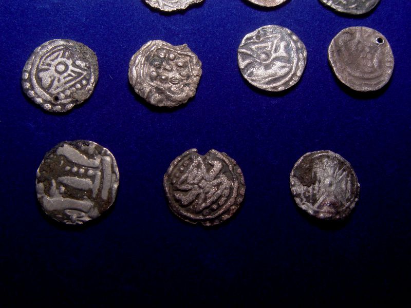 Nineteen Rare Set of Amcient Pyu Silver Coins 100 - 500AD