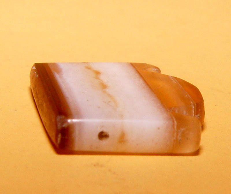 Ancient Natural Banded Agate Bead Pendant -100BC #7