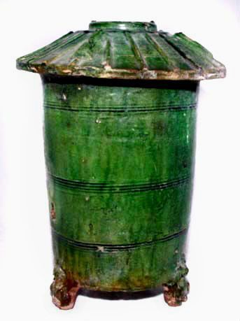 Green Glazed Han Granary - 206 BC - 220 AD