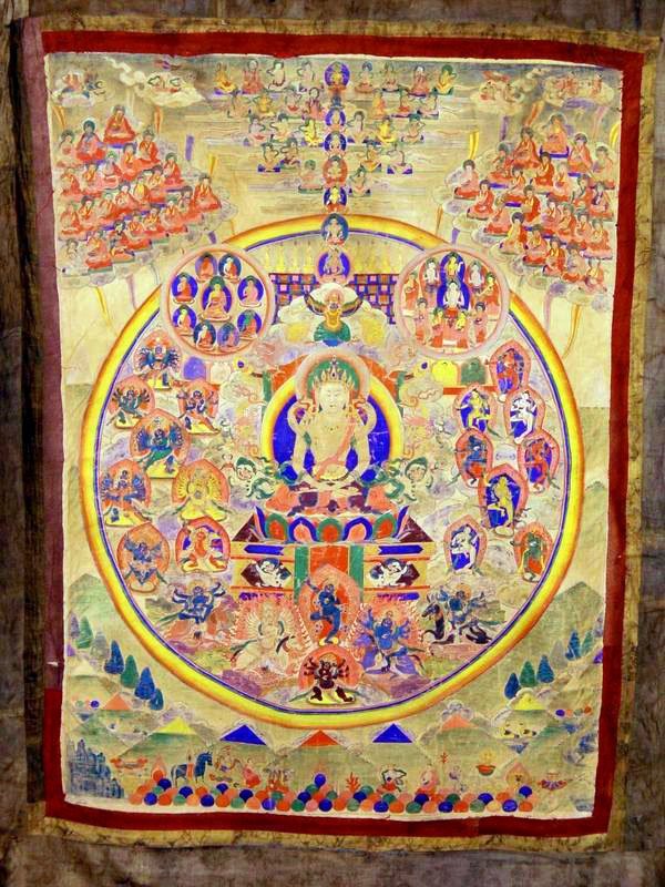 An Important 18th Century Tibetan Thangka
