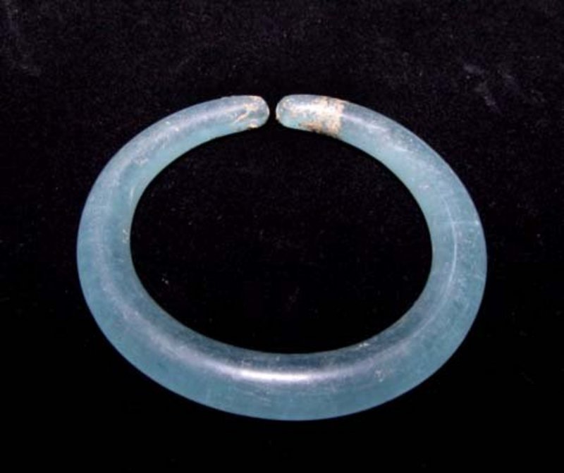 Large Ancient Glass Earring - S.E. Asia - 100 BC