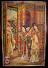 Original Old Chinese Cigarette Poster w/ Three Women