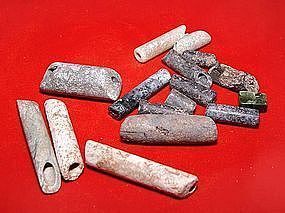 Assortment of Chinese Neolithic Beads - 1500 BC