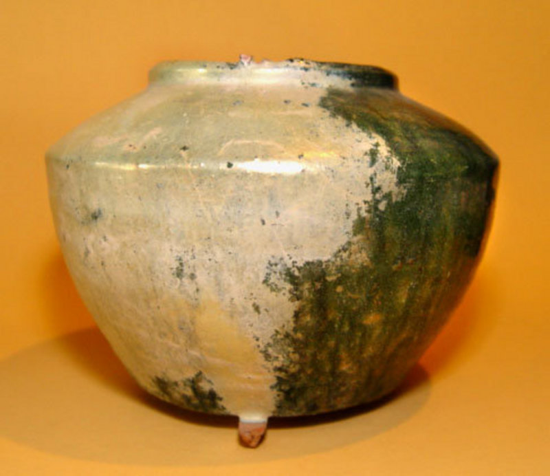 Chinese Green Glazed Han Bowl - 206BC - 220AD