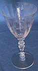 Fostoria Chintz Crystal Wine