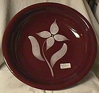 Watt Starflower Maroon Spaghetti Bowl