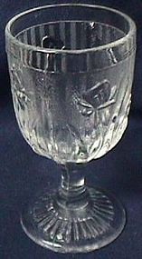 Iris Crystal Wine Goblet