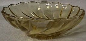 Seashell Amber Bowl