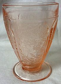 Cherry Blossom Pink Round Foot Water Tumbler