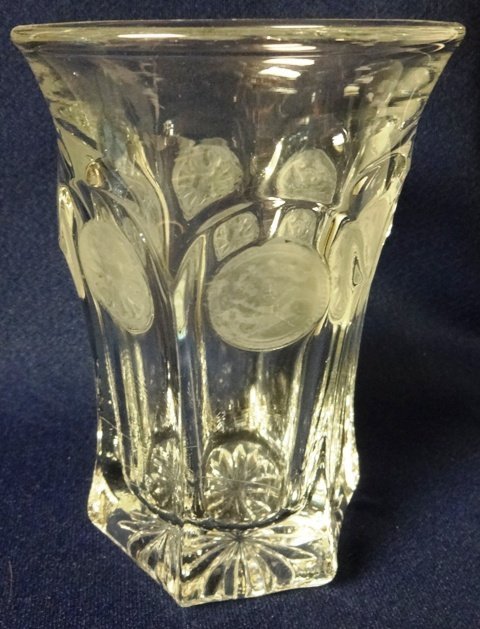 Coin Crystal Hi Ball 5.25&quot; Fostoria Glass Company