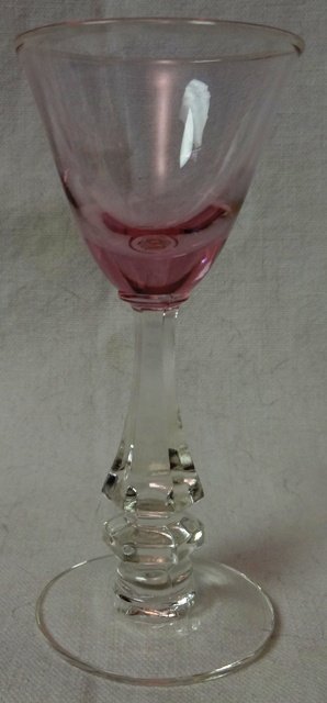 Tiffin Glass Company Wisteria Cordial #17477 4 3/8&quot; Tall