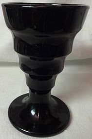 Veecup Black Soda Fountain Glass 5 3/8"