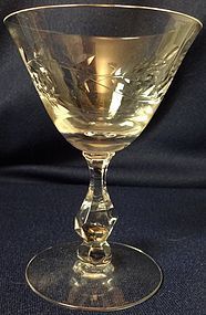 Santa Anita Crystal Sherbet 4.25" Tiffin Glass Company