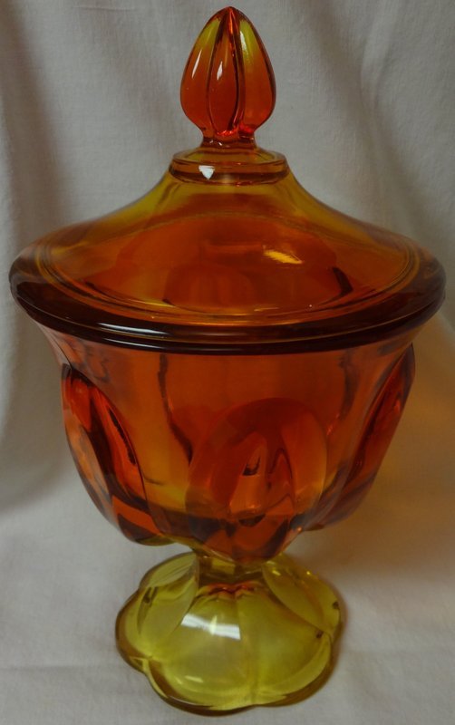 Persimmon Candy 10.5&quot; Viking Glass Company