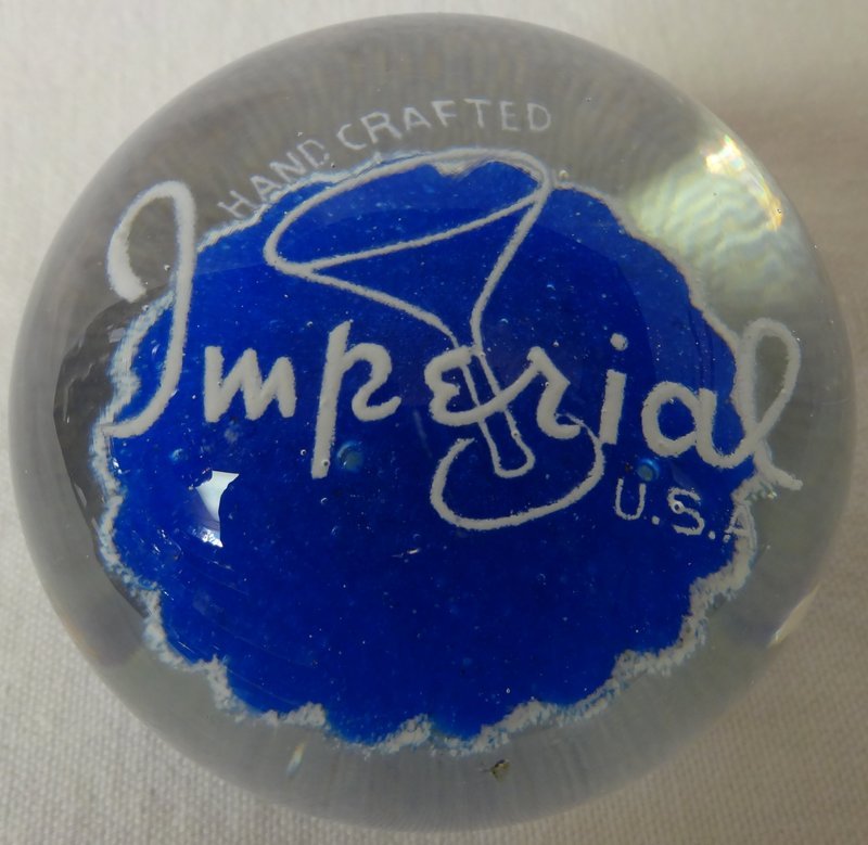 Imperial Paperweight Imperial Glass Company