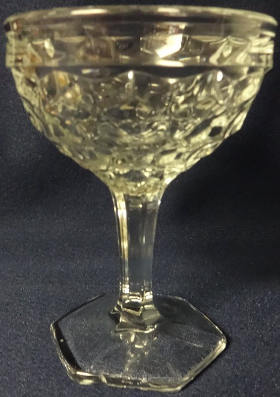 American Crystal Saucer Champagne 4.75&quot; 4.5 oz Fostoria Glass Company