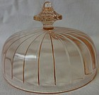 Sierra Pink butter Lid Jeannette Glass Company