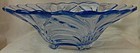 Caprice Moonlight Blue Bowl 10.5" 4 Footed Belled #54 Cambridge Glass