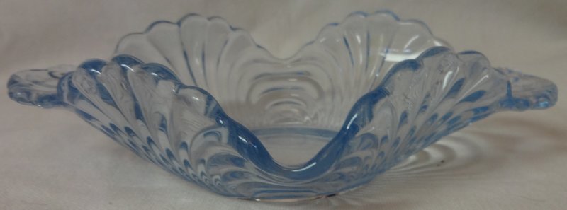 Caprice Moonlight Blue Bonbon 4.5&quot; 2 Handled Oval #148 Cambridge Glass