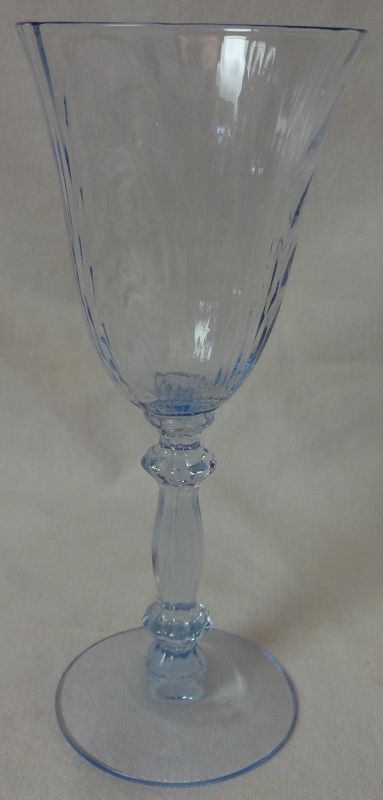 Caprice Moonlight Blue Claret 6.25&quot; 4.5 oz #300 Cambridge Glass