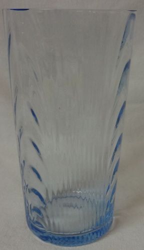 Caprice Moonlight Blue Tumbler Flat #310 5.25" 12 oz Cambridge Glass