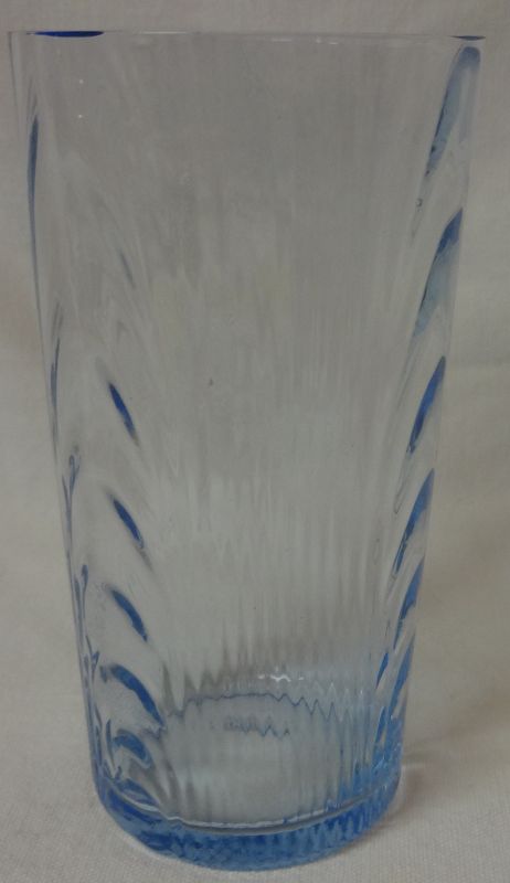 Caprice Moonlight Blue Tumbler Flat #310 5.25&quot; 12 oz Cambridge Glass