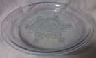 Sapphire Blue Pie Plate 9.75" Fire King Anchor Hocking Glass