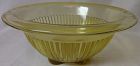 Mixing Bowl Amber 7.75" Federal Glass Company