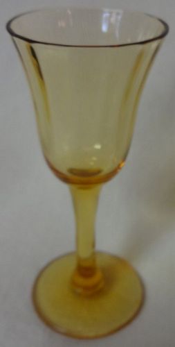 Amber 3050 Cordial 3.75" Cambridge Glass Company