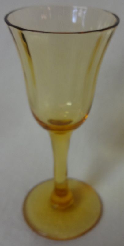 Amber 3050 Cordial 3.75&quot; Cambridge Glass Company