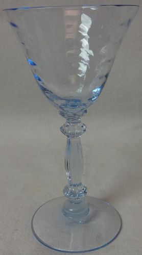 Caprice Moonlight Blue Cocktail 3 oz 5 3/8" #300 Cambridge Glass