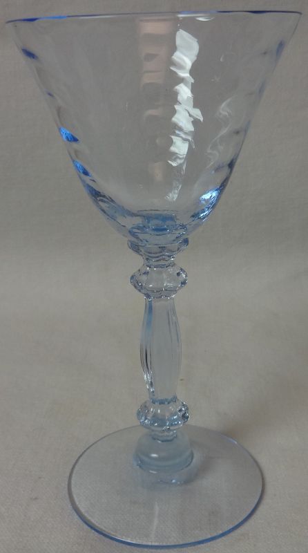 Caprice Moonlight Blue Cocktail 3 oz 5 3/8&quot; #300 Cambridge Glass