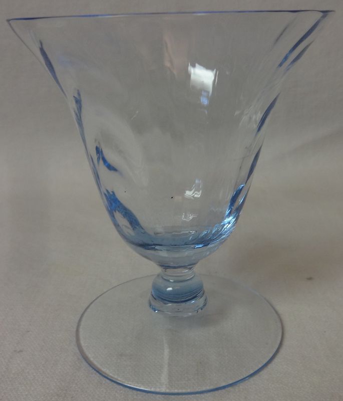 Caprice Moonlight Blue Oyster Cocktail 3 5/8&quot; 4.5 oz Cambridge Glass