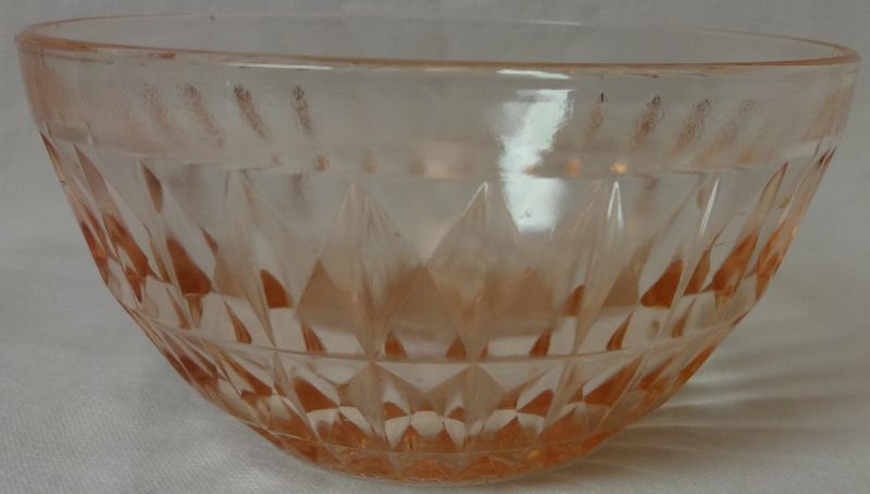 Windsor Pink Cereal Bowl 5.25&quot; Jeannette Glass Company