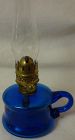 Lil Buttercup Miniature Oil Lamp Blue & Chimney
