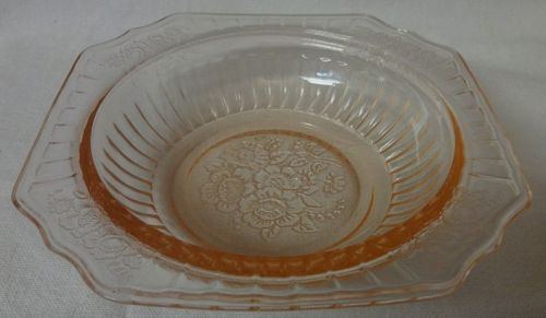 Mayfair Pink Cereal Bowl 5.5" Hocking Glass Company
