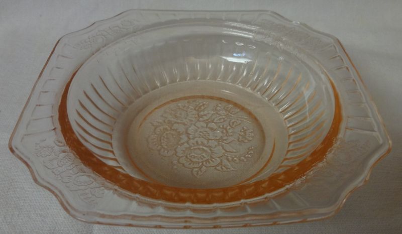 Mayfair Pink Cereal Bowl 5.5&quot; Hocking Glass Company