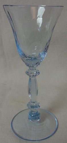 Caprice Moonlight Blue Cordial 4.5" 1 oz Cambridge Glass Company