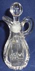 Cruet Crystal 6"