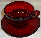 Cup & Saucer Ruby