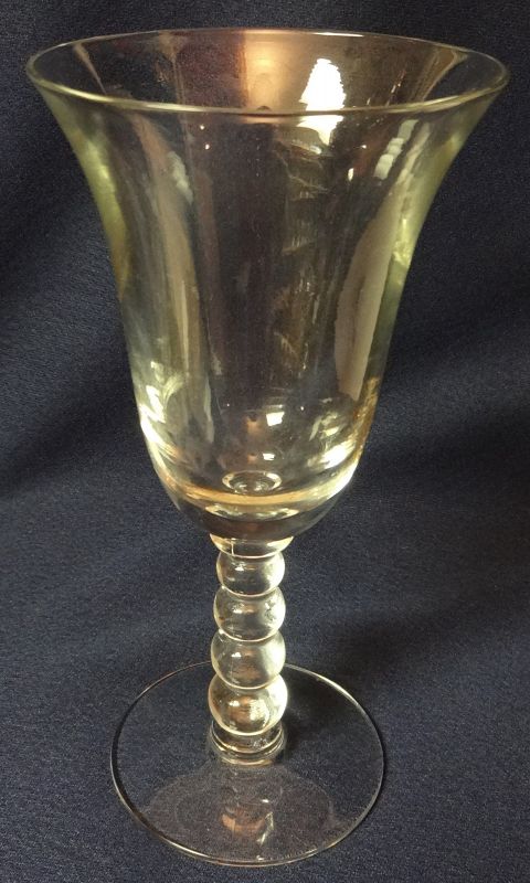 Candlewick Crystal Goblet 7 3/8&quot; 9 oz 3400 Imperial Glass Company
