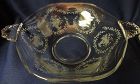 Mayflower Crystal Bowl 2 Handled 8.5" Fostoria Glass Company