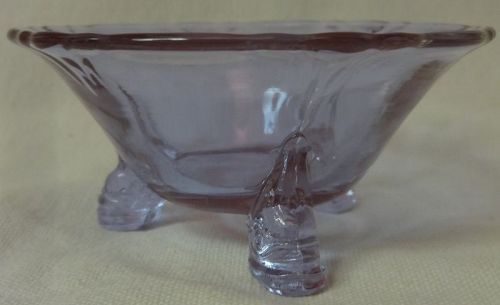 Empress Alexandrite Nut Cup Footed 3.25" Heisey Glass Company