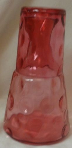 Tumble Up 8" Cranberry Fenton Art Glass