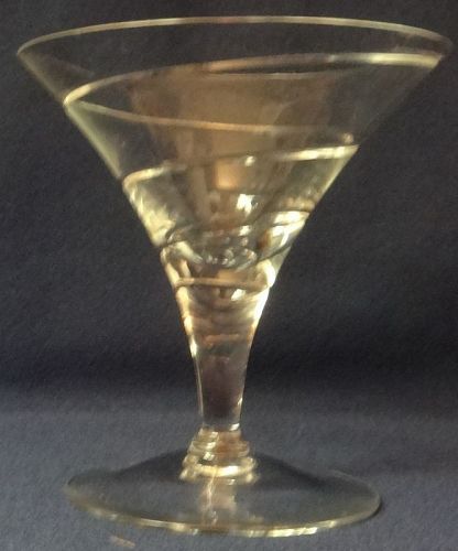 Rondo Crystal Low Sherbet 4.5" Cambridge Glass Company